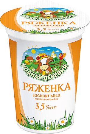 Rodnaja Derewnja Rjaschenka 3.5% fat 500ml