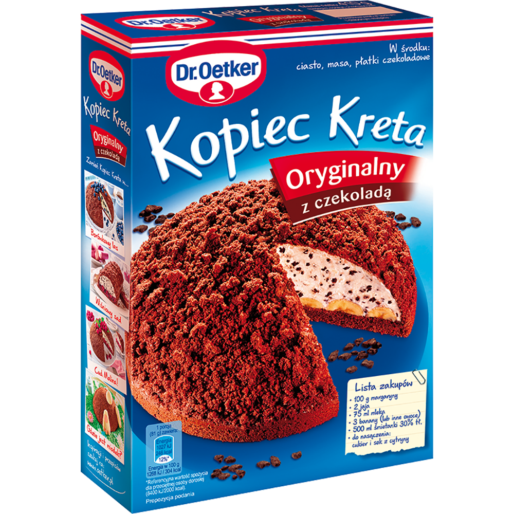 DR OETKER MOLEHILL CAKE 410G