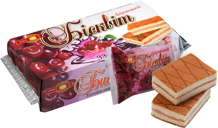 Firmennyy Biscuit Cherry with Cream 330g