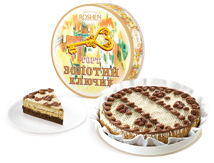 Cake "Zolotyi Kluchik" 500g