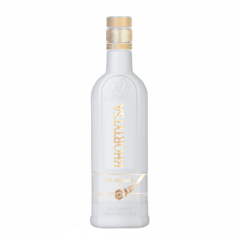 Vodka Khortytsa White&Gold 40% 0,5L