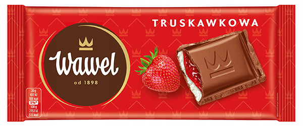 WAWEL STRAWBERRY CHOCOLATE 90g