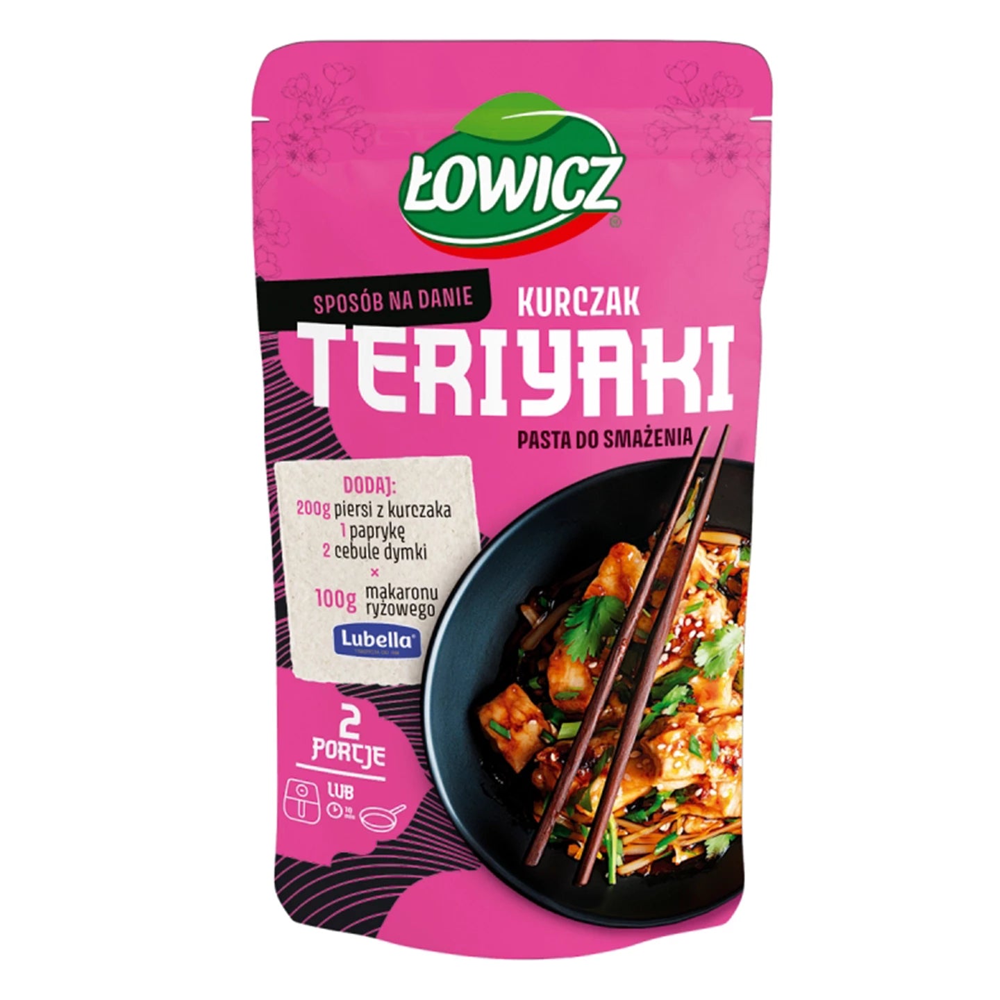 Łowicz Stir-Fry Sauce Paste Teriyaki Chicken 100g