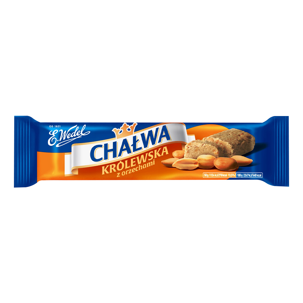 E. Wedel Royal peanut halva 50g