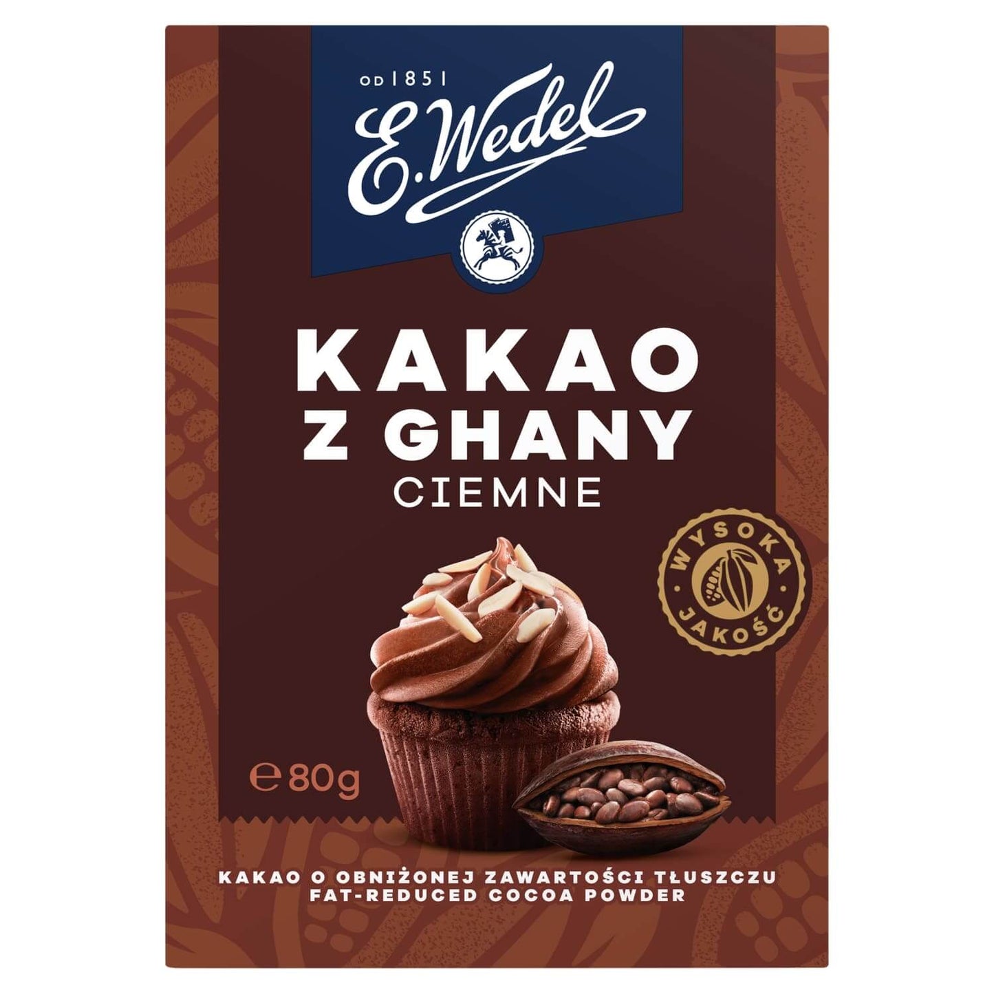 KAKAO WEDEL CIEMNE Z GHANY 80G