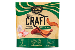 Flint Craft Garlic Wavy Croutons 80g