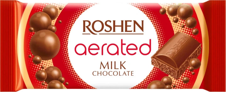 Roshen bubble milk chocolate 80g