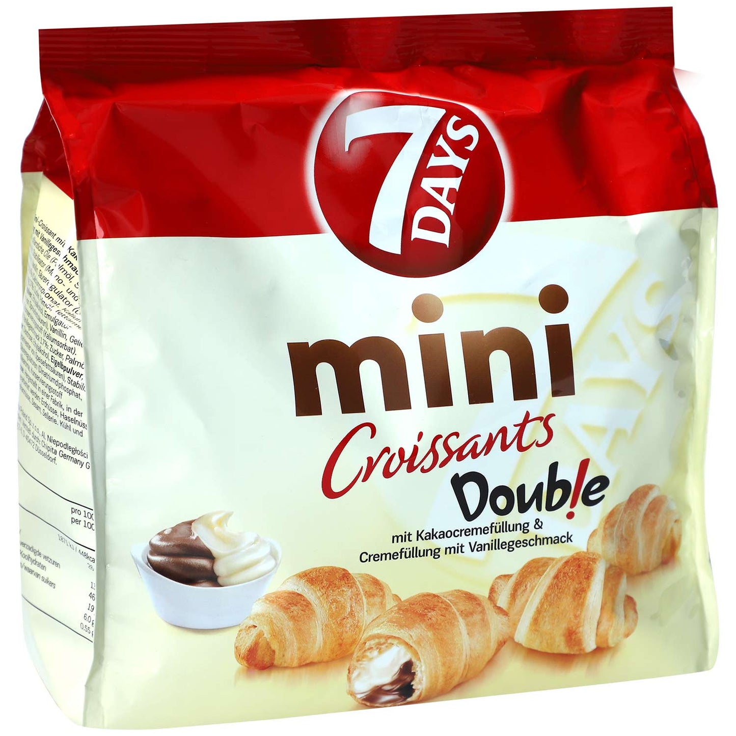 7DAYS Mini Croissants with Cocoa and Vanilla Fillin...