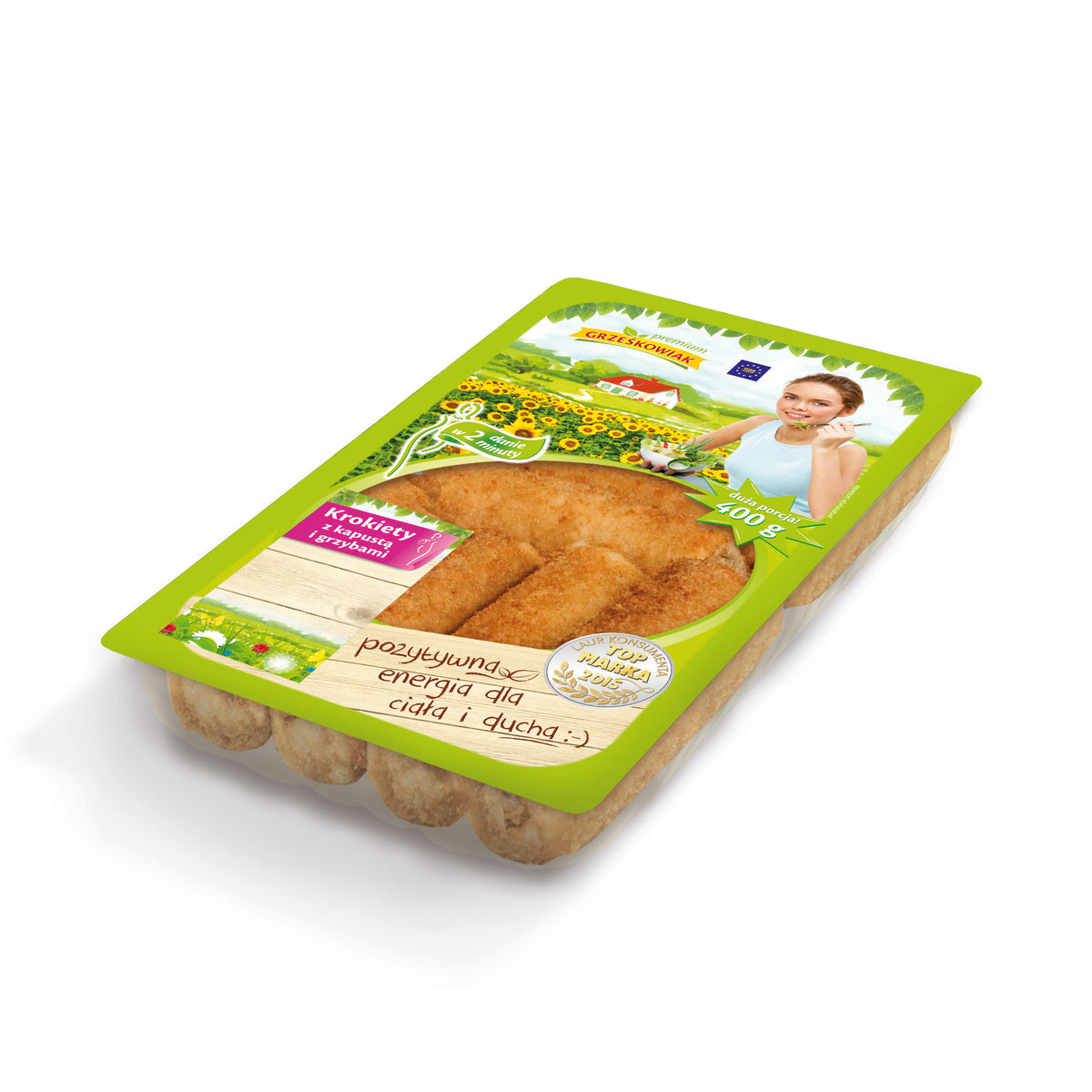 Grześkowiak Croquettes with Cabbage & Mushrooms 400g