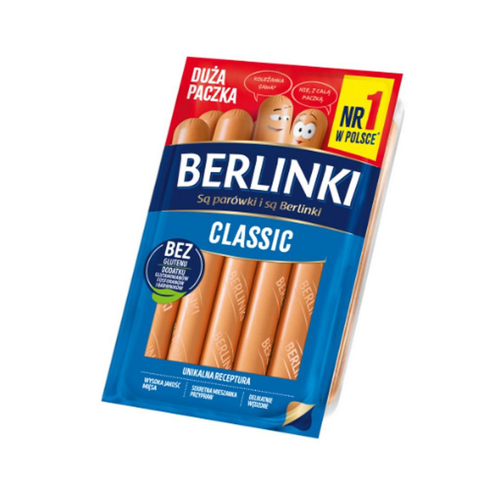 BERLINKI Classic sausages 225 g MORLINY