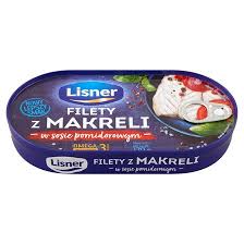 Lisner Mackerel Fillets in Tomato Sauce 170g