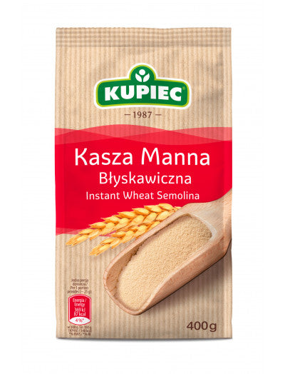 KUPIEC Instant Semolina 400g