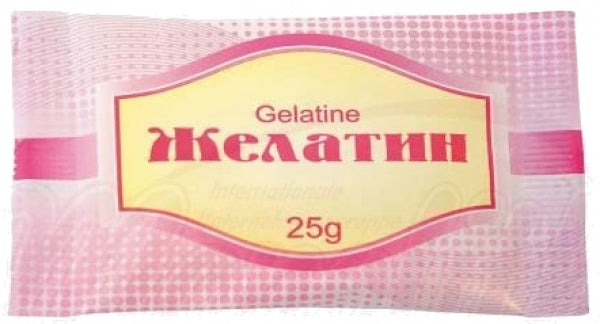 Gelatin 25 g