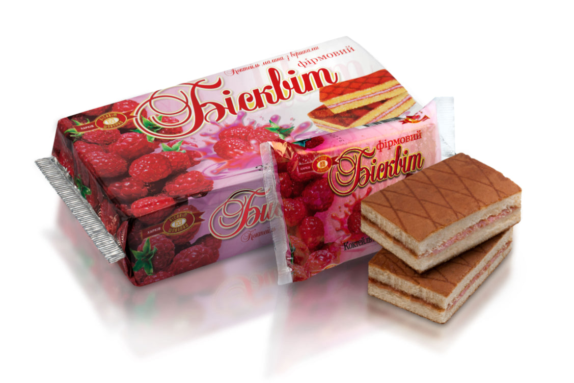 Firmennyy Biscuit Raspberry with Cream 330g