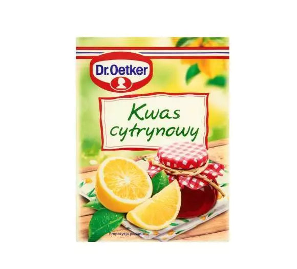 CITRIC ACID DR OETKER 20G