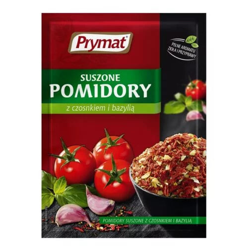 Prymat dried tomatoes with garlic and basil 15g