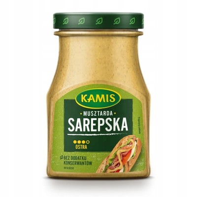 Kamis Musztarda Sarepska 185g