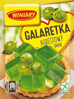 Winiary gooseberry jelly 71g