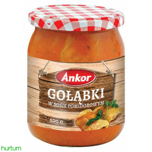 ANKOR Cabbage Rolls in Tomato Sauce 500g