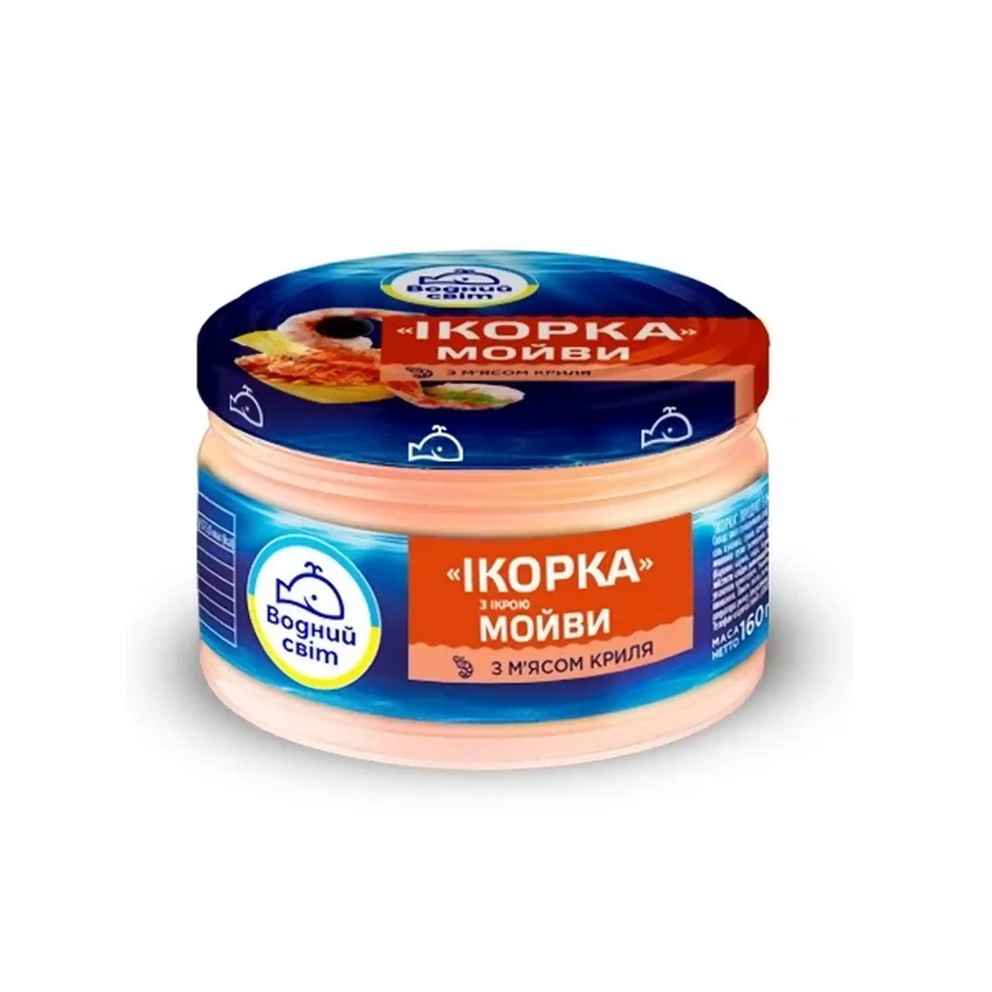 Ikorka med krillkad 160g