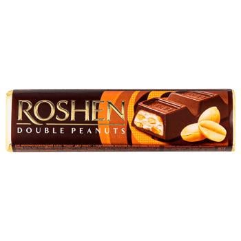 Roshen Double Peanuts Bar 39g