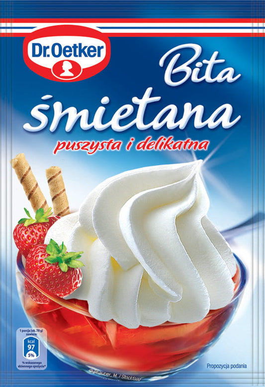 Dr. Oetker Whipped Cream 60g
