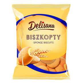 SPONGE BISCUITS 120G DELIC-POL