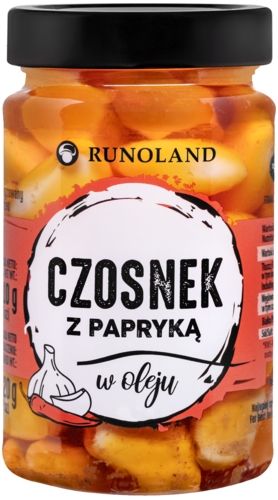 Runoland Garlic Marinated in Oil 210g