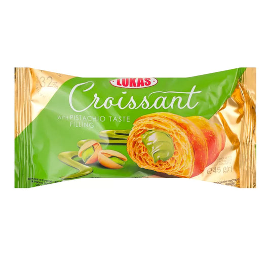 Lukas Croissant with Pistachio Filling 45g
