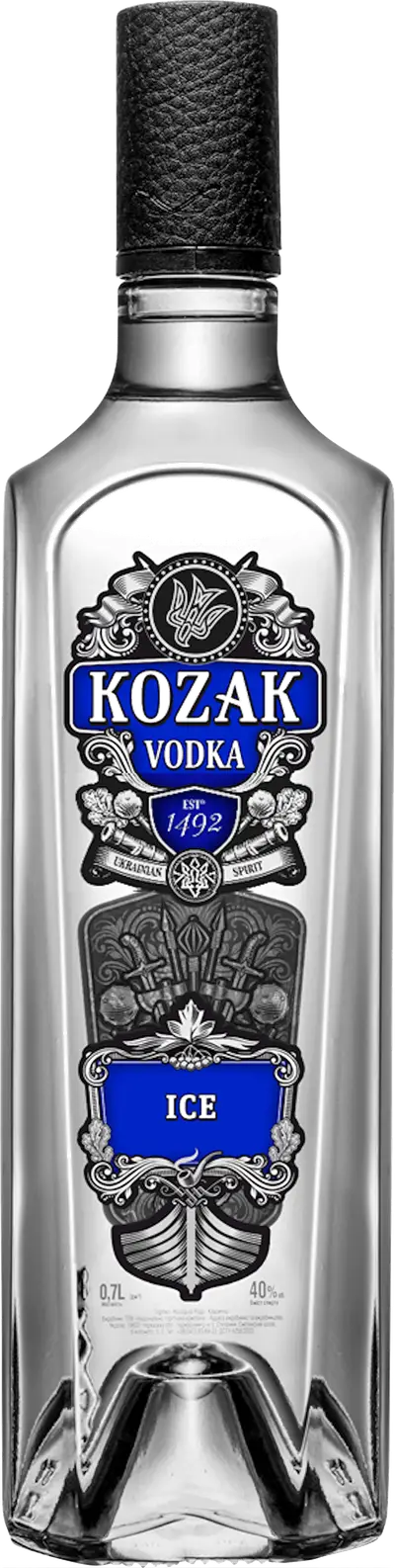 Vodka Kozak Ice 40% 0,4L