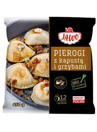 Pierogi with cabbage and mushrooms 450g