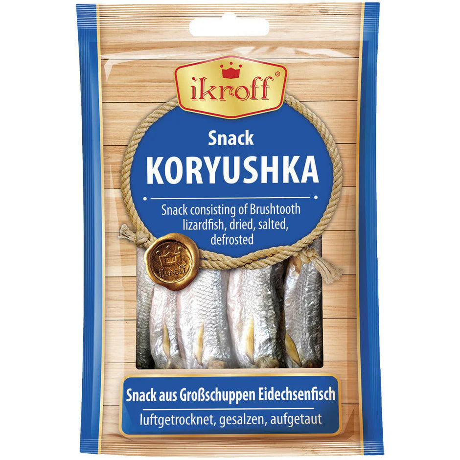 Koryushka, air-dried and salted fish, 36 g Koryushka, air-dried and salted fish, 36 g