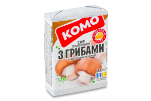 Komo Processed Cheese with Mushrooms 75g