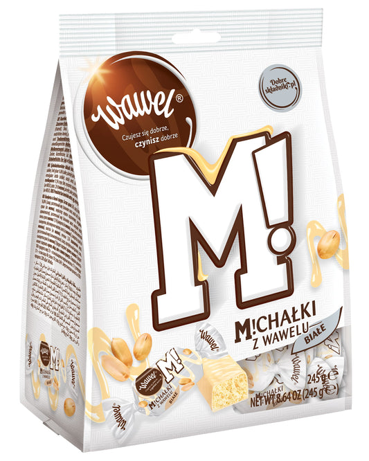 Wawel with Peanut and White Glaze 245g