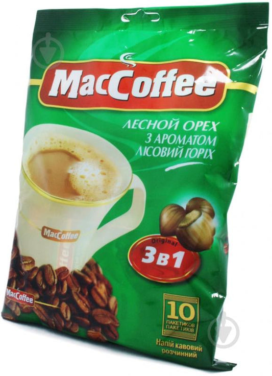Maccoffee nuts 10x18g