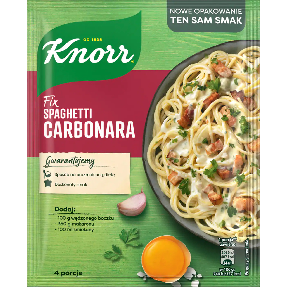 Knorr Spaghetti Carbonarra 38g