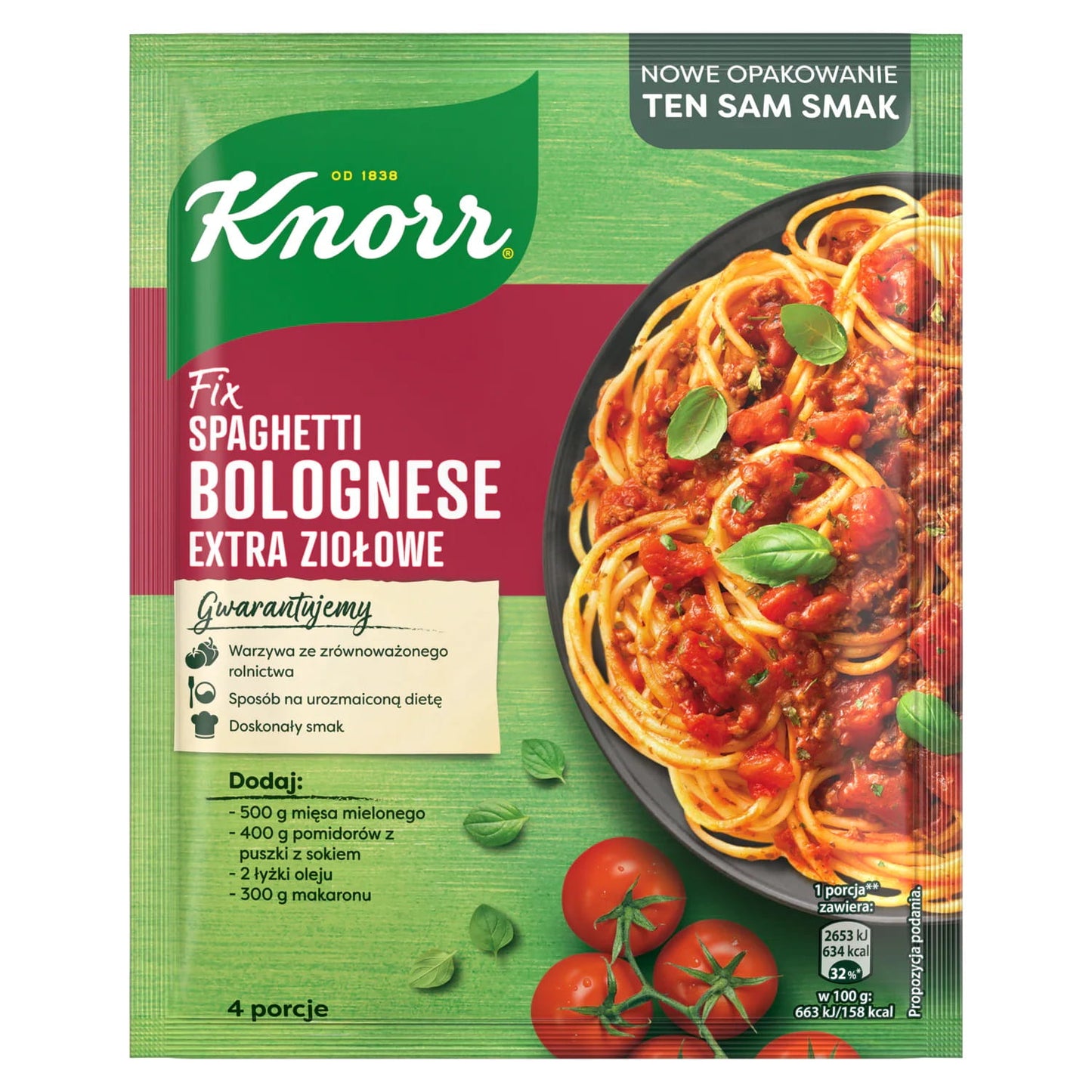 Knorr Spaghetti bolognese extra herbal 42g