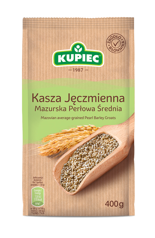Kupiec Masurian Barley Groats 400g