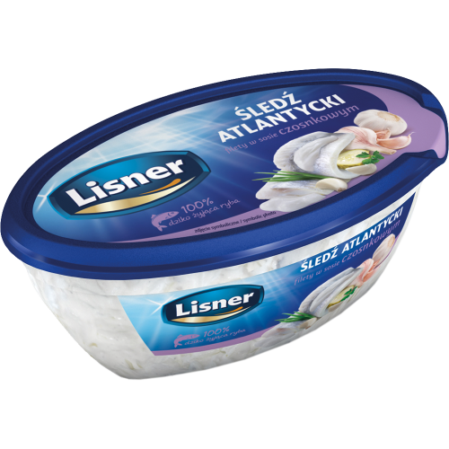 Lisner filet w sosie czosnkowy 280g