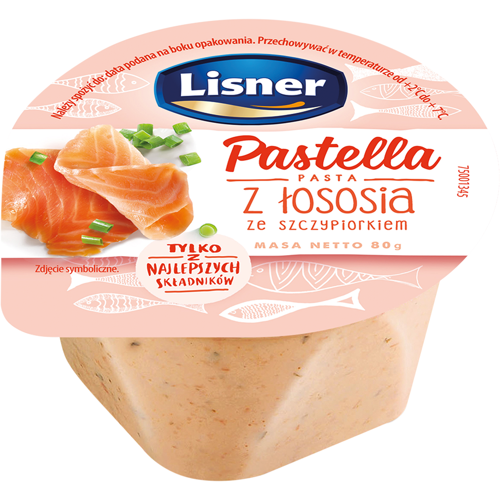 Lisner laks pasta