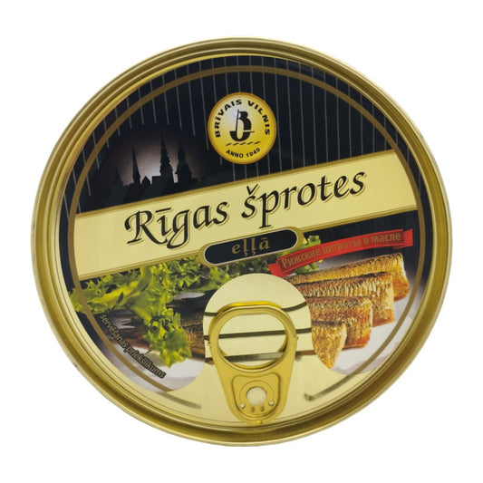 Riga Smoked Sprats in Oil 240g