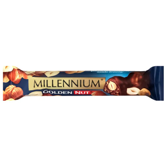 Millenium golden nut, hazelnuts milk chocolate 40g