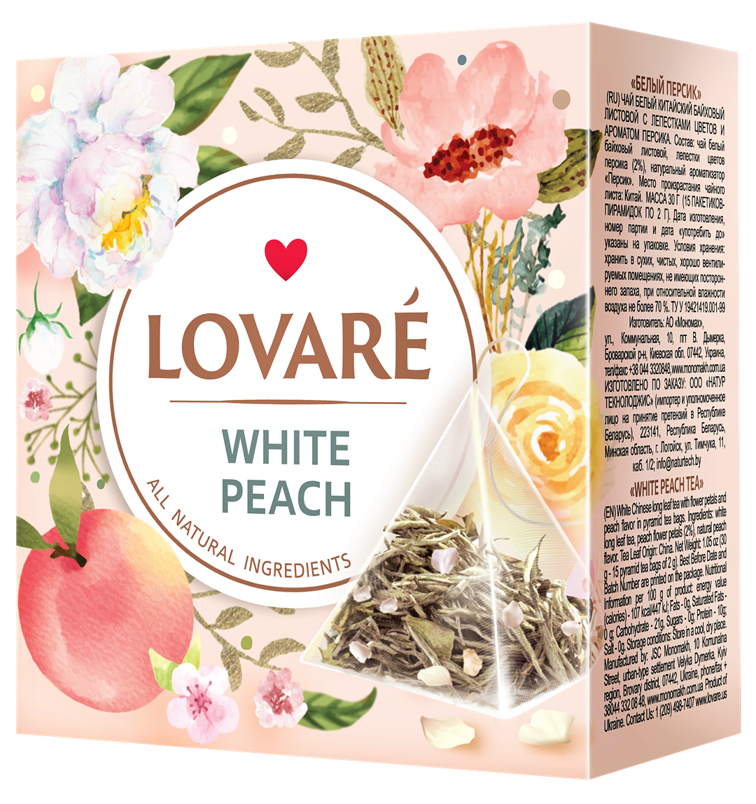 Lovare white peach