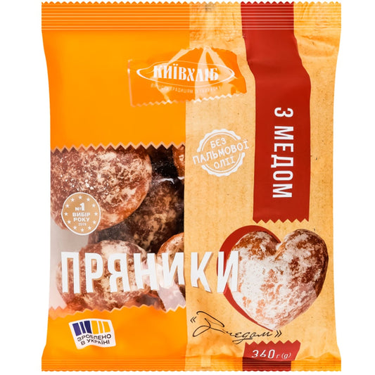 Kyivchlib Gingerbread with Honey 300g