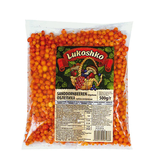 Lukoshko seabuckthorn berries 500g