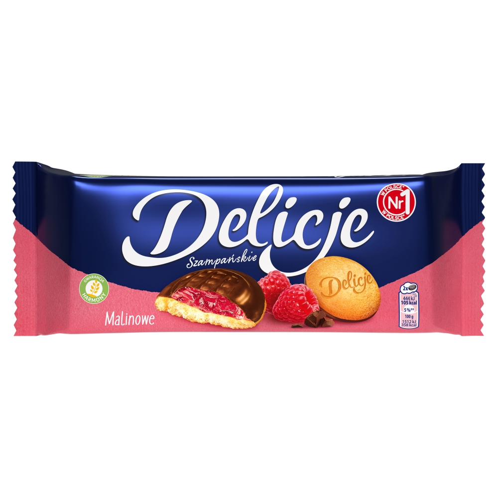 Delicje Raspberry 147g