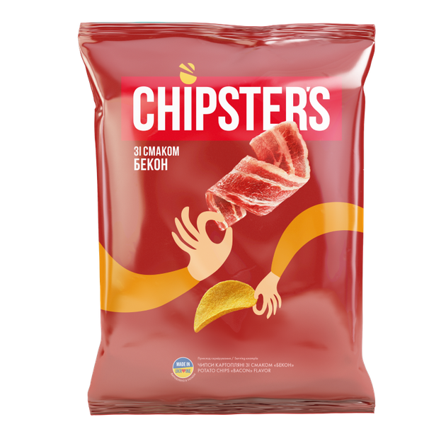 Chipsters Bacon 120g