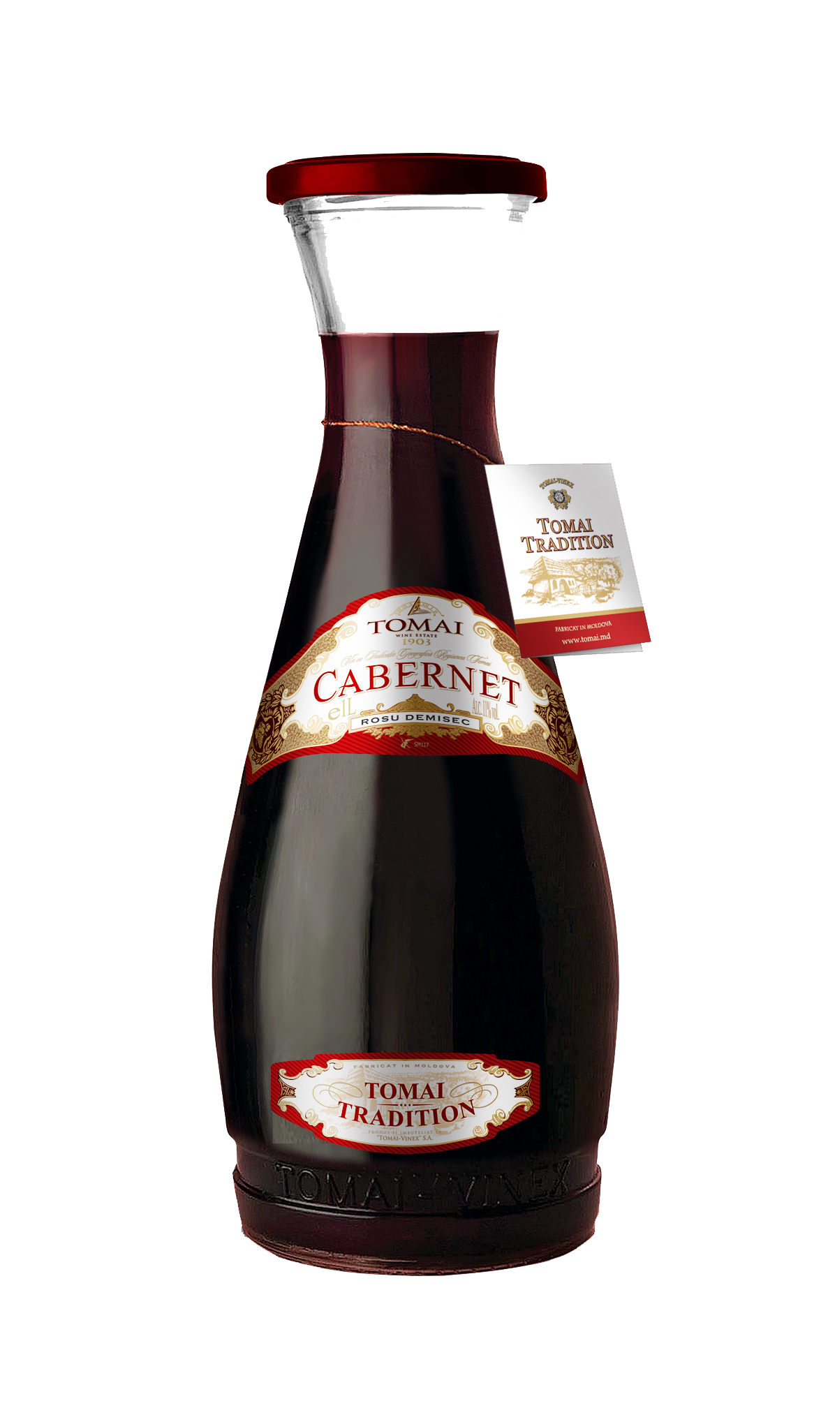 Tomai red wine 13% 1L