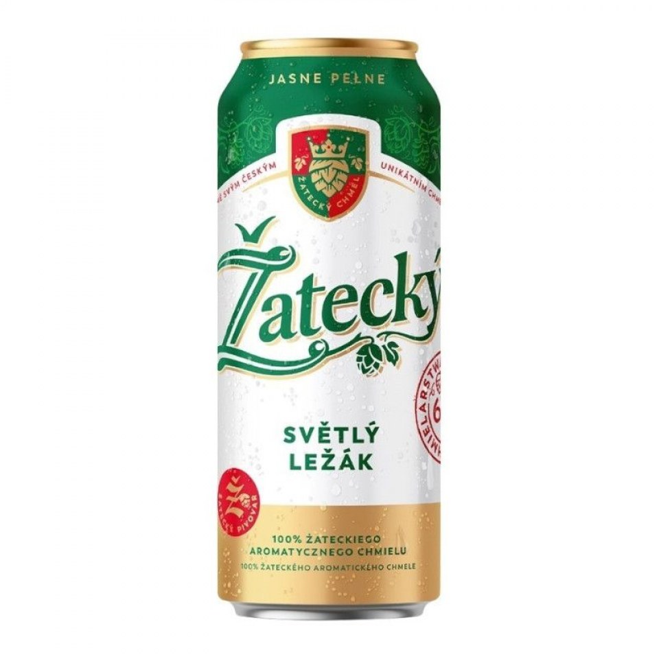 Zatecky cvetly lezak beer 5% 0,5L Pant A