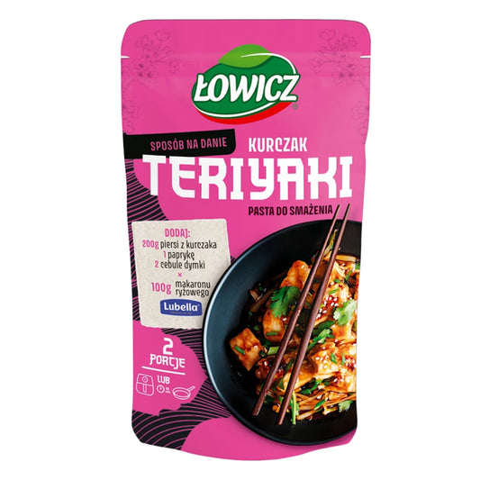 Łowicz Stir-Fry Sauce Paste Teriyaki Chicken 100g